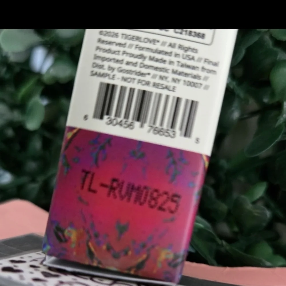 Tigerlove Retrovision Pink Clay Mask 17mL NIB | Reset + Clarity